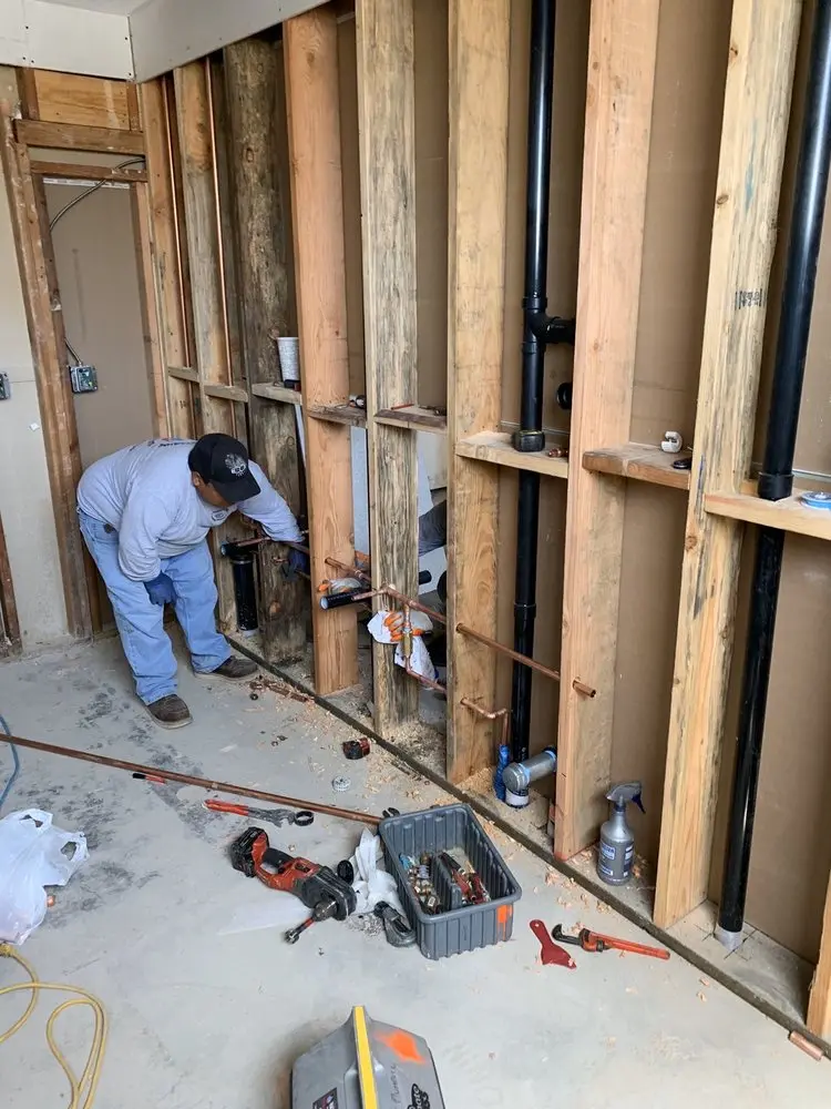 Commercial rough-in plumbing for Commercial Plumbing in New Wilmington